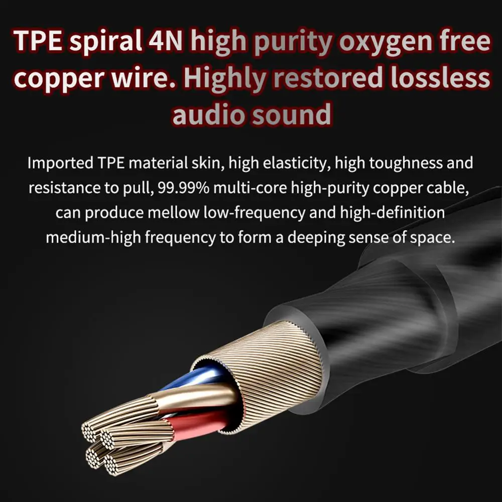 Высококачественные наушники вкладыши с басами крыльями стереонаушники