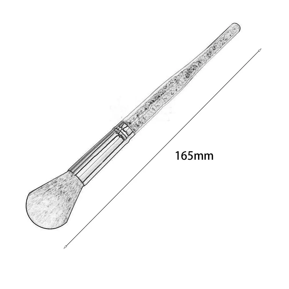 

Nail Double-headed Two-color Painted Pen Nail dust powder brush dust brush nail surface cleaning brush with drill pen dust brush