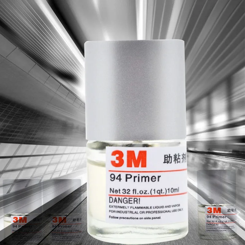 Клейкий праймер двусторонний 3M 94 10 мл 2 шт.|Наклейки на автомобиль| |