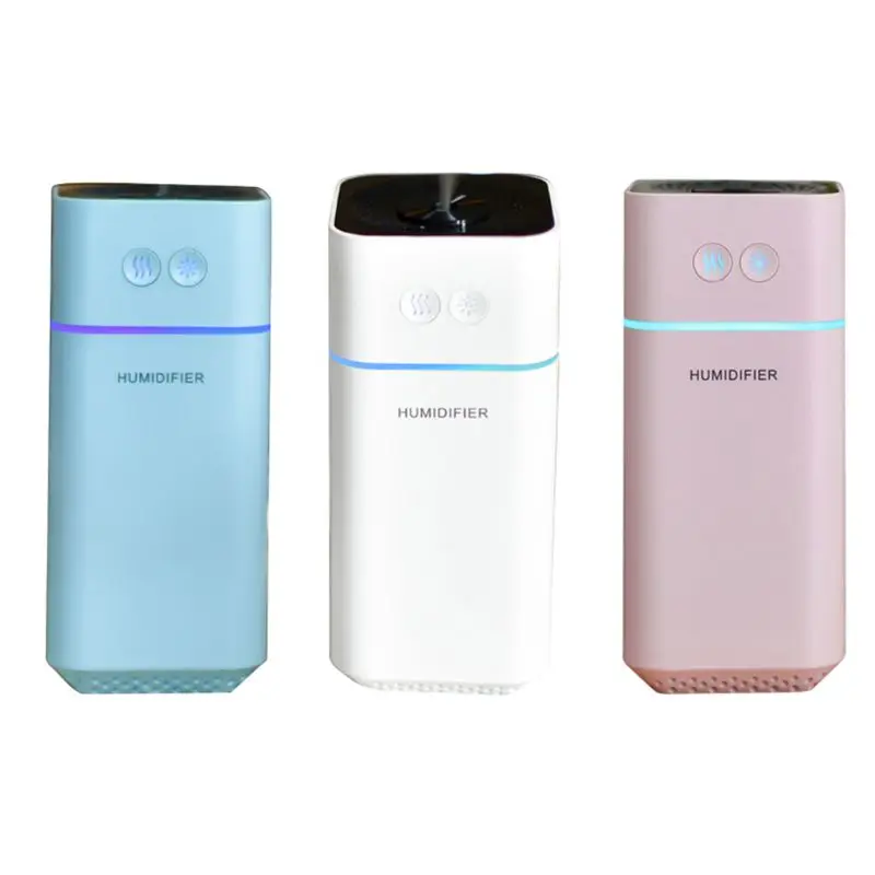 

Car Air Humidifier USB Charging Spin Discoloration Led Night Light Humidifier