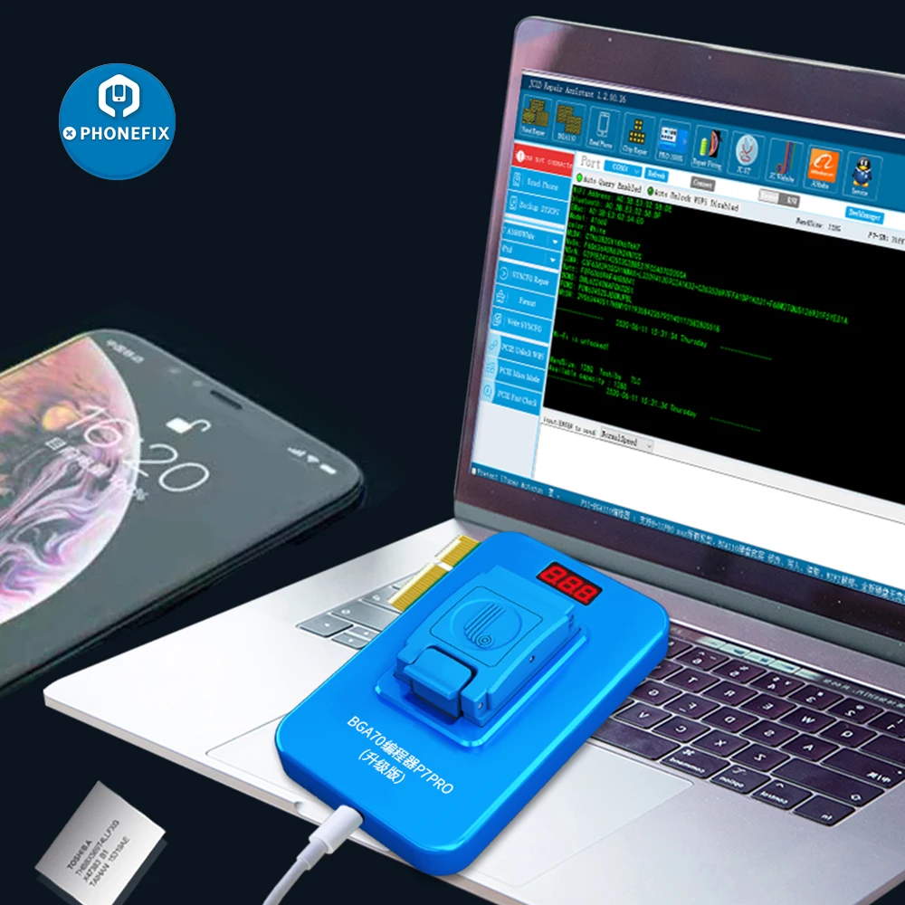 JC Pro1000S JCID P7 Pro Телефон NAND программатор Обновление памяти инструмент для ремонта