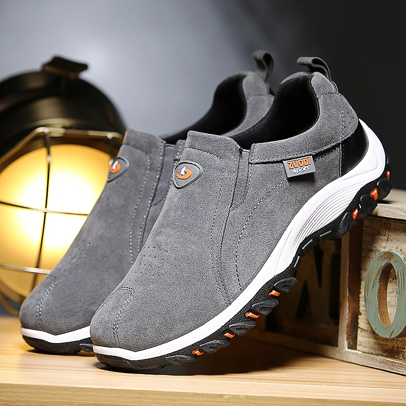 

Men's Non-slip Comfortable and Breathable Sports Shoes, Large Size Casual Outdoor Shoes, British Style Casual Sports Shoes