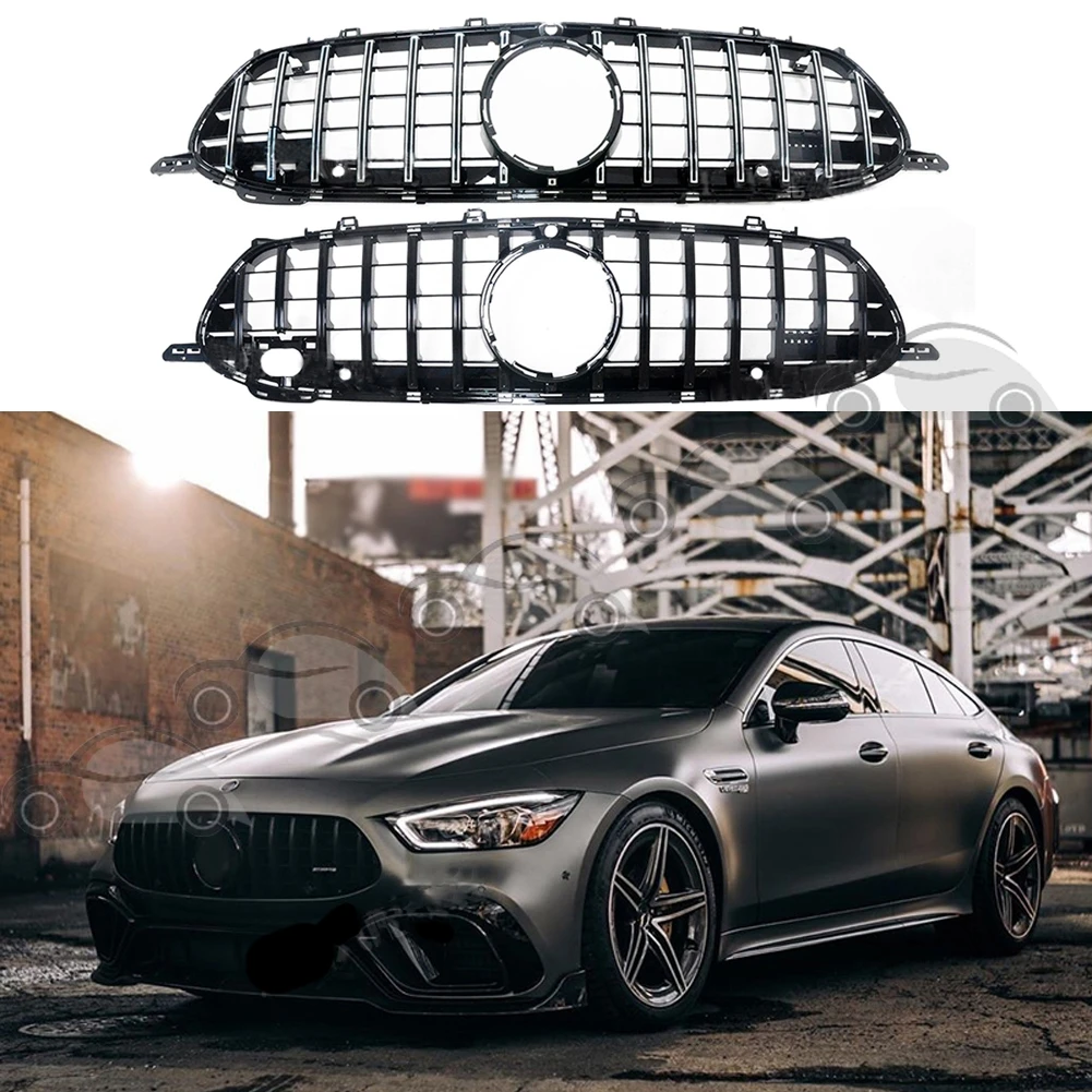 

Решетки переднего бампера для автомобилей Mercedes-Benz AMG GT 2018 2019 2020, четыре двери