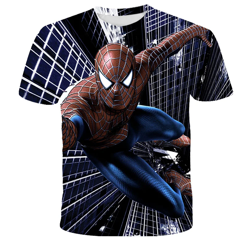 

Summer Kids 3D Superhero T-shirt Fashion Casual Funny T-shirt Kids Clothing Cool T-shirt New Kids Comfortable 3D Shirt