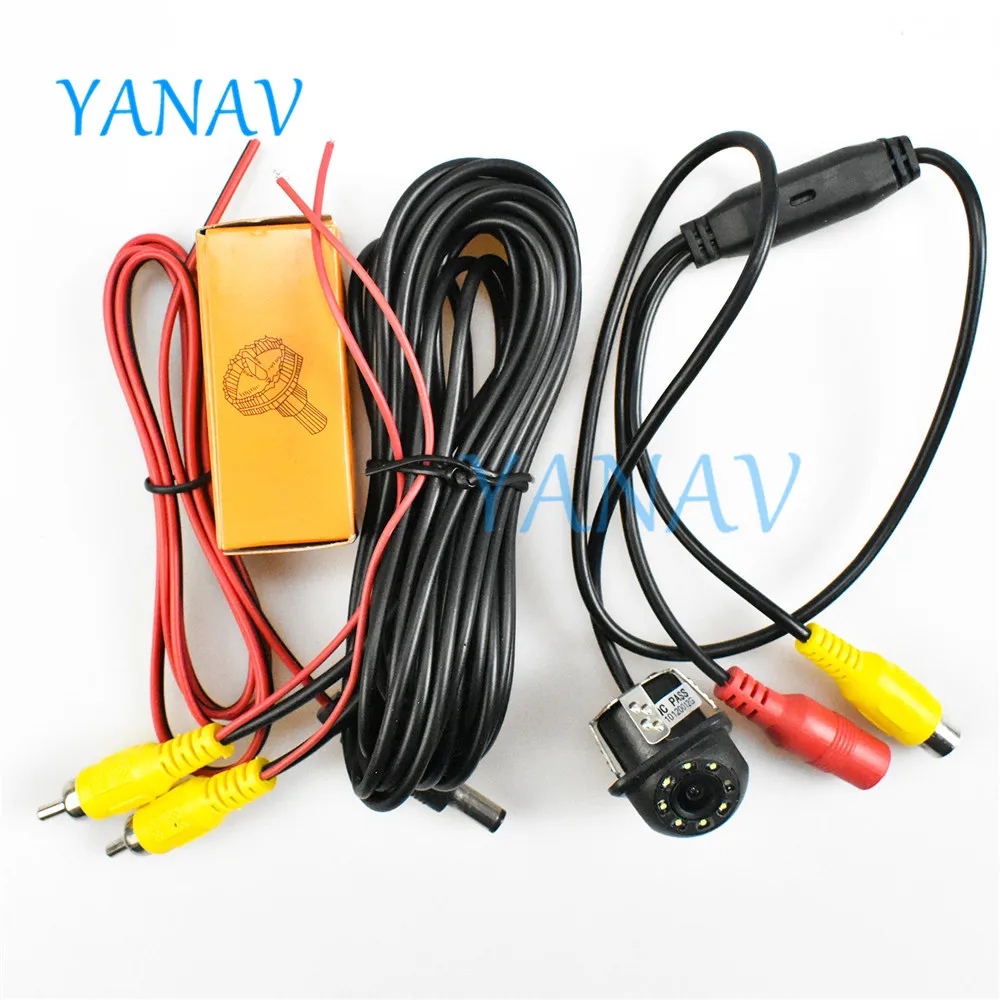 

Night Vision Car Rear View Camera 170 Wide Angle Reverse Parking Camera LED Auto Backup Monitor Universal