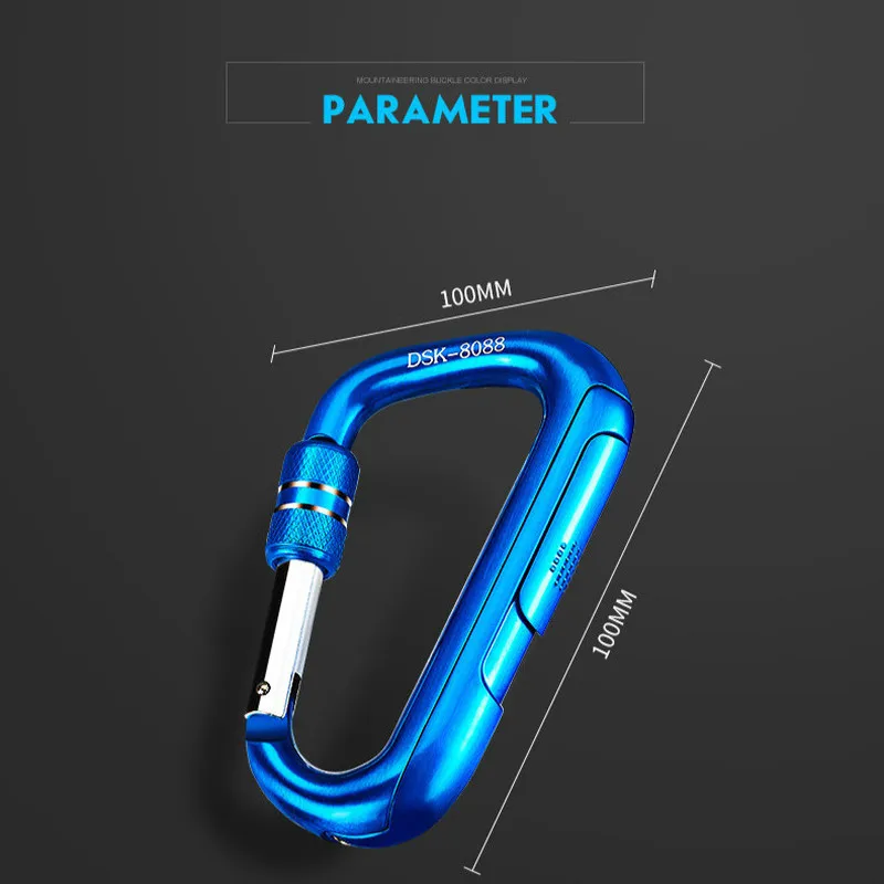 Новая креативная альпинистская Пряжка USB Зажигалка Ветрозащитная зажигалки для