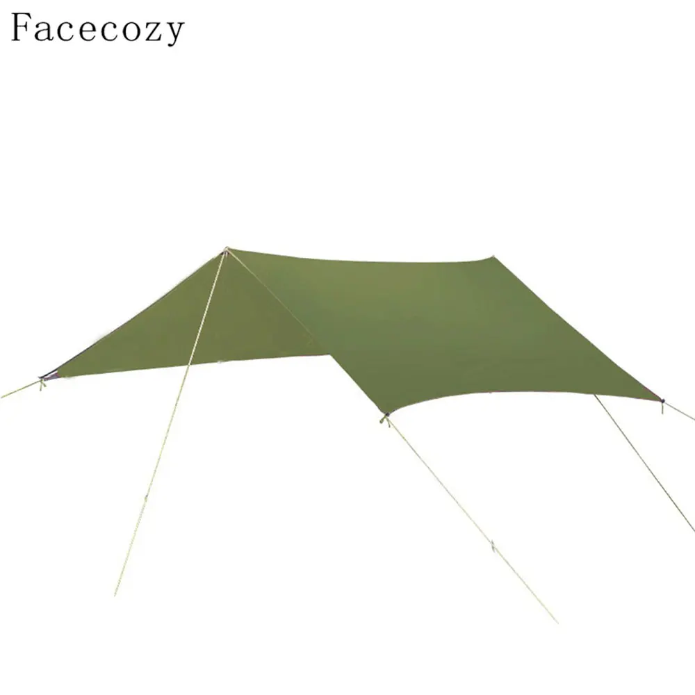 Уличный тент от солнца Facecozy влагозащищенный 210T из ткани Оксфорд с защитой