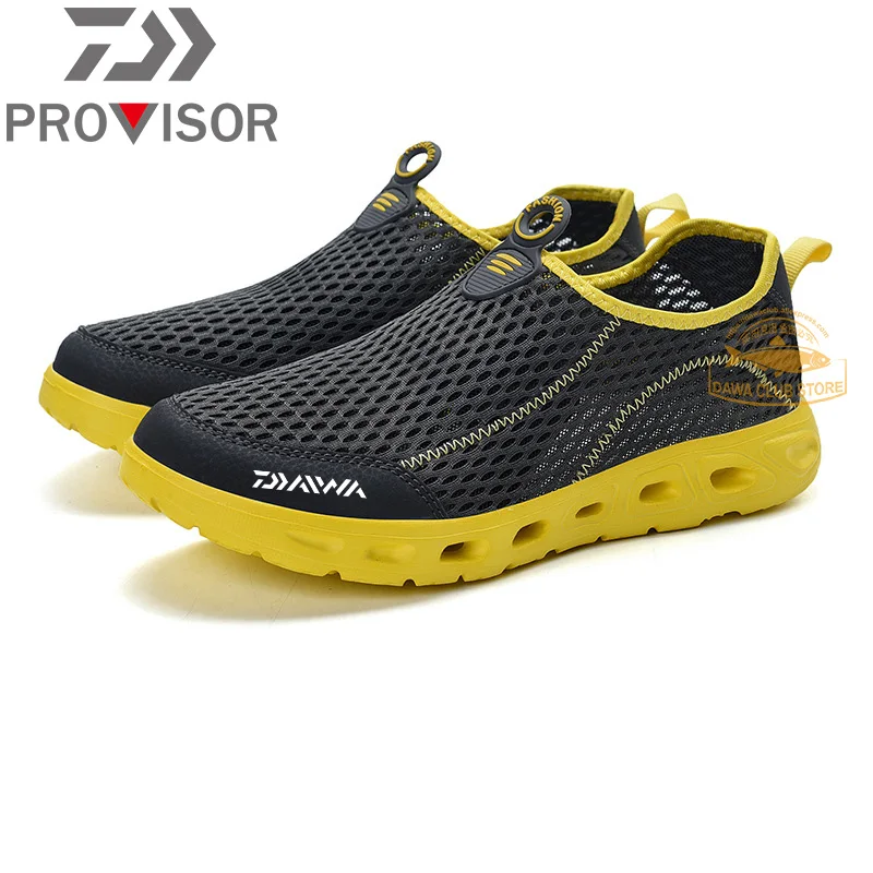 

DAIWA Fishing Shoes Men's Outdoor Sports on Foot Wading Shoes Fishing Breathable Shoes Travel Camping Large Size Shoes 39-48