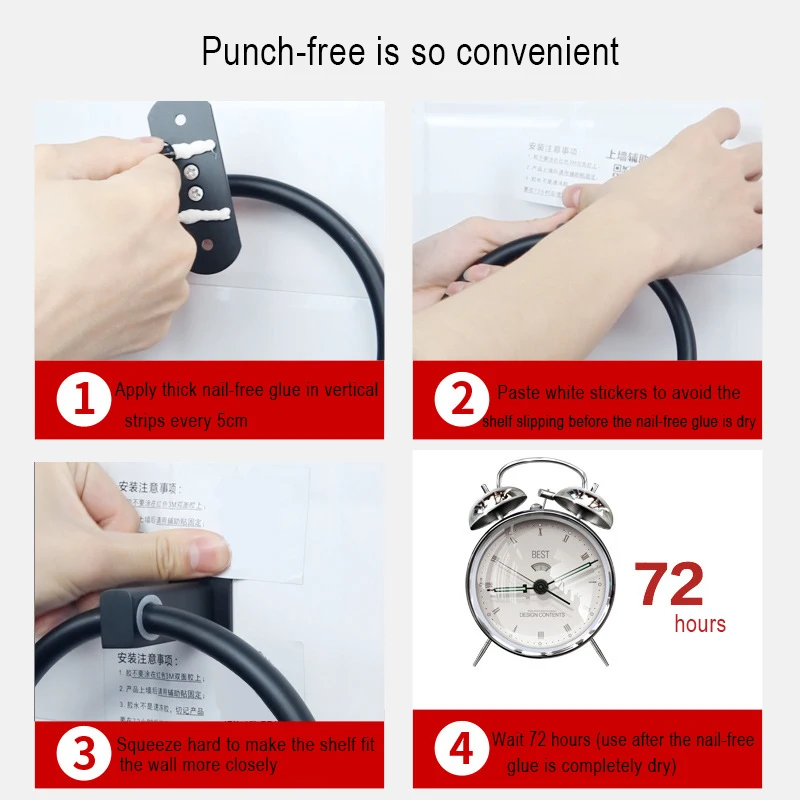 Современный черный набор оборудования для ванной 304 нержавеющая сталь вешалка