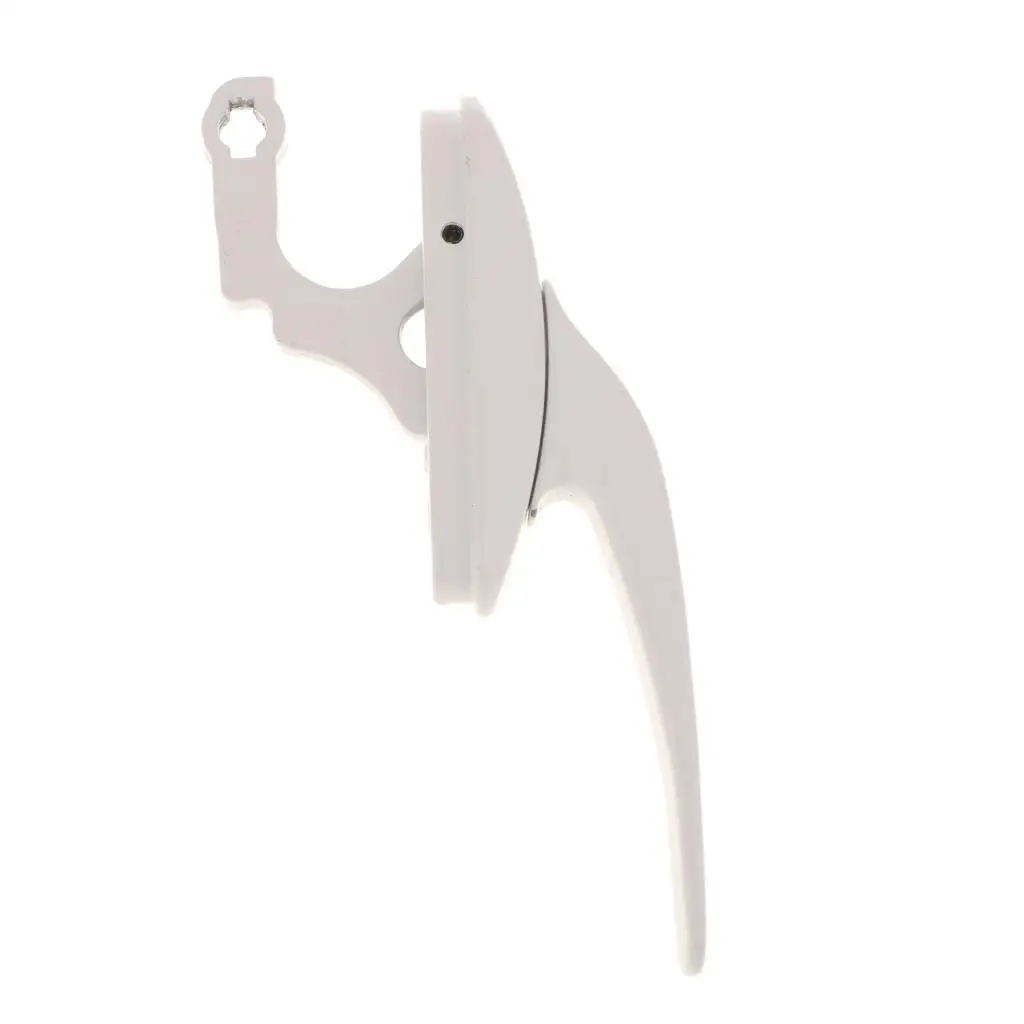 

Zinc Alloy Lockable Window Handle Sash Lock Simple Installation White