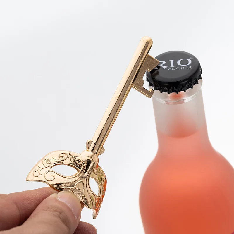 

Creative Zinc Alloy Mask Bottle Opener Birthday Promotion Gifts Party Kitchen Bottle Opener Bar Wine Beer Opener Tool