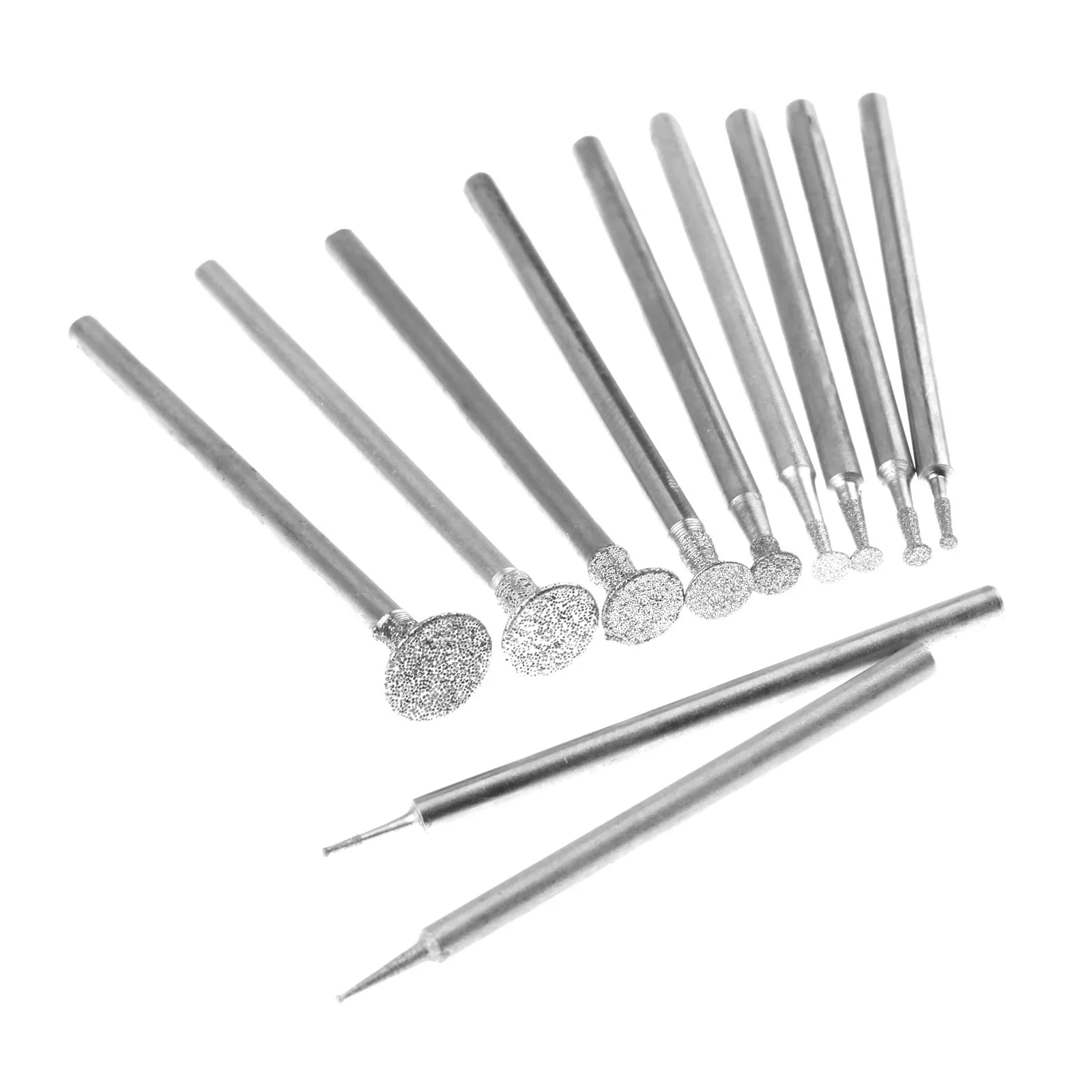 Наждачные головки для шлифовки нефритовых резинок и стеклянных скульптур 11