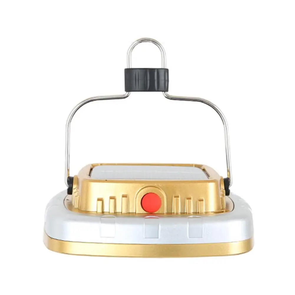 

Portable Light Solar LED Camping Light Tent Light USB Rechargeable Waterproof Outdoor Emergency Lighting Camping Lamp Lawn