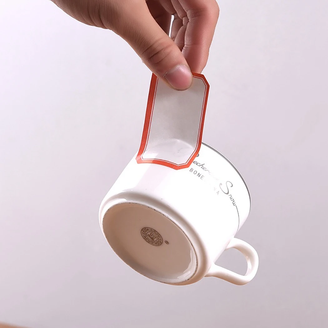 50 листов самоклеящиеся этикетки пишите бумажные наклейки с именем пустые