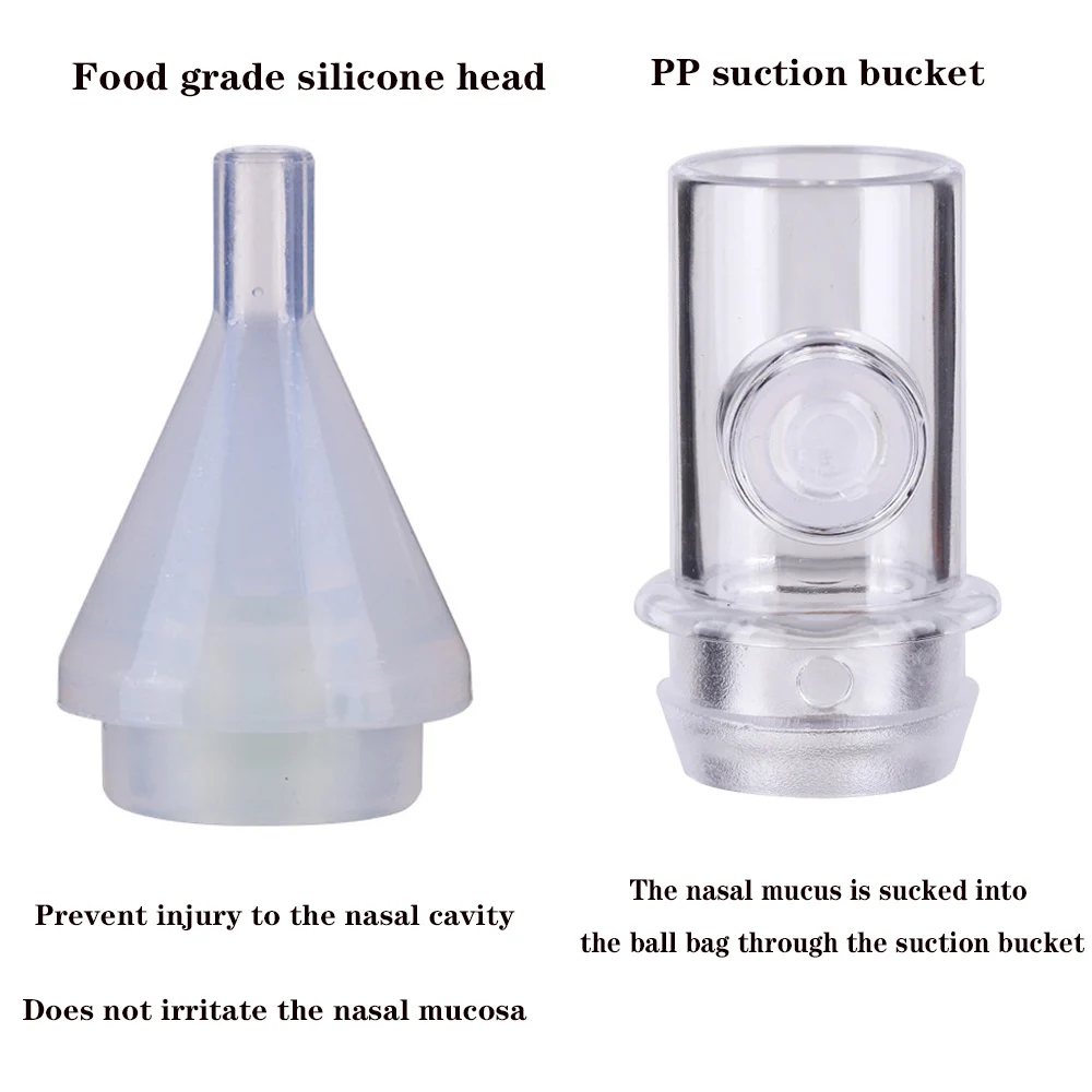 Ручной детский Назальный аспиратор присоска для носа слизи полипропиленовый
