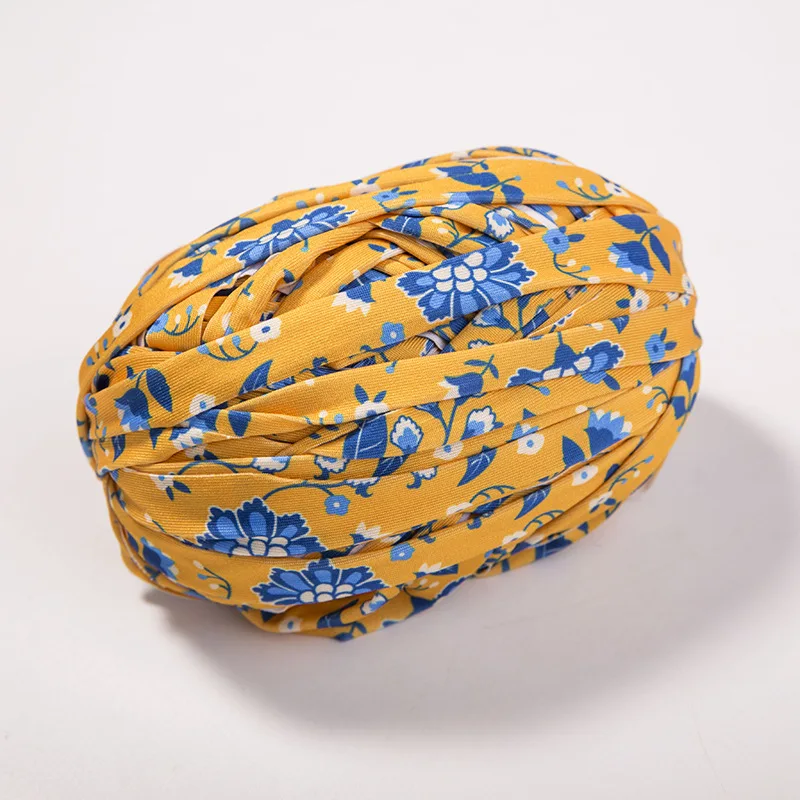 10 шт./лот причудливая полосатая пряжа для рукоделия ткань с цветочным принтом