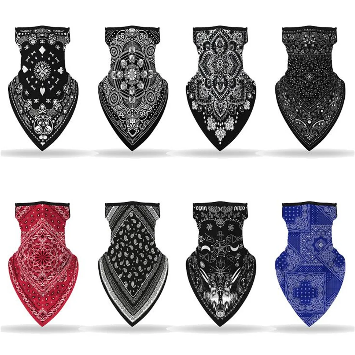 

Outdoor Cycling Bike Face Mask Neck Warmer Gaiter Head Scarf Tube Bandana Unisex
