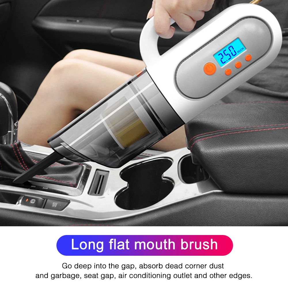 Портативный многофункциональный автоматический автомобильный пылесос ручной 4