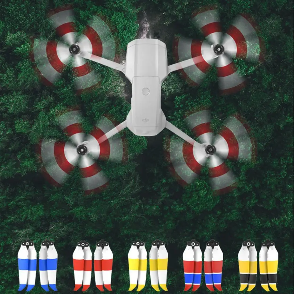 

7238F Low Noise Propeller Multicolor For DJI Mavic Propellers Air Accessories 2S Replacement Drone Drone Propellers Mini B9G8