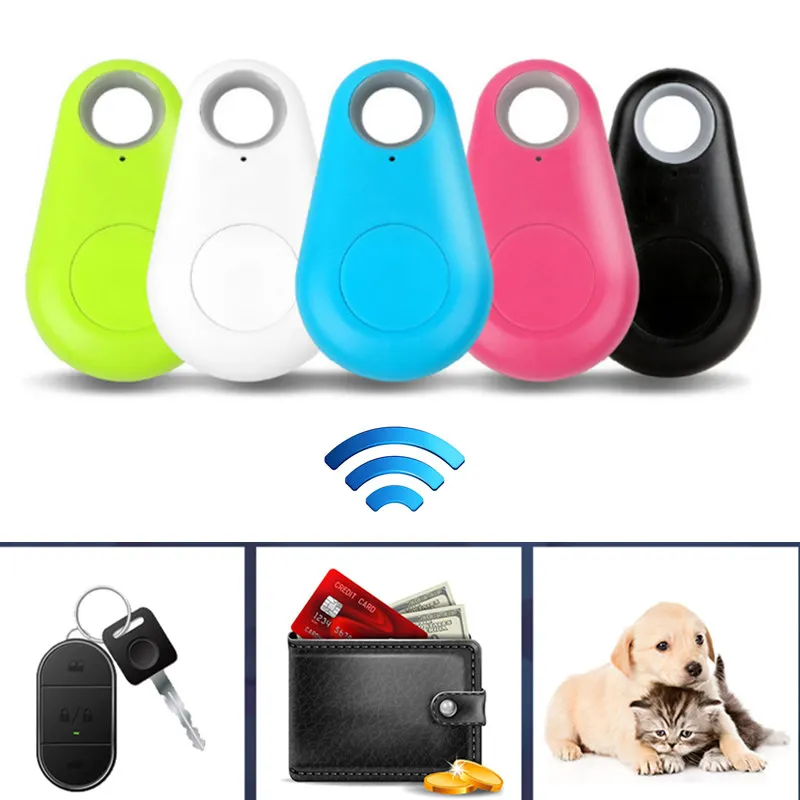 

Smart Wireless Bluetooth Tracer 4.0 BLT Locator Alarm Mini Tag Anti Lost Itag Alarm for Wallet Key Pet Dog iPhone 7 Smart Finder