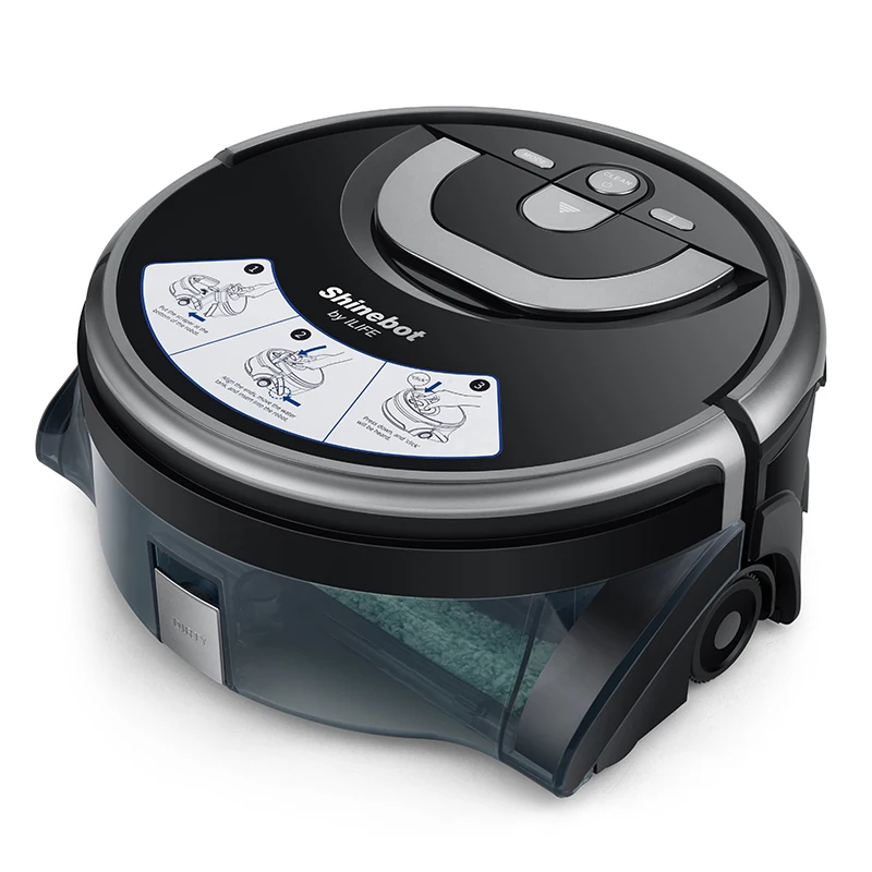 ILIFE W400 робот пылесос для влажной уборки раздельный бак грязной Рабочий режим 4 в 1