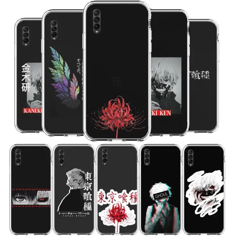 

Anime Tokyo Ghoul Phone Case For Samsung Galaxy S10 S20fe S21 S30 plus ultar S6 S7 S8 S9 edge 5g clear cover