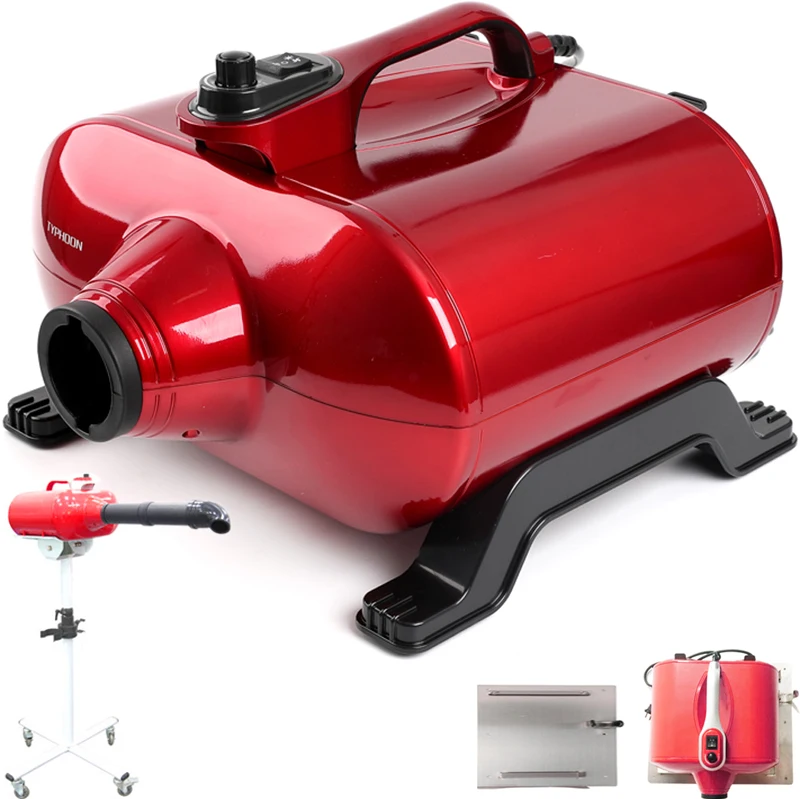 Профессиональный фен с двойным Мотором для домашних животных 3000 Вт вентилятор