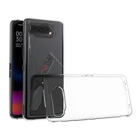 high quality clear phone case for asus rog phone 5 pro ultimate camera protective soft tpu transparent back cover rogphone5 5pro