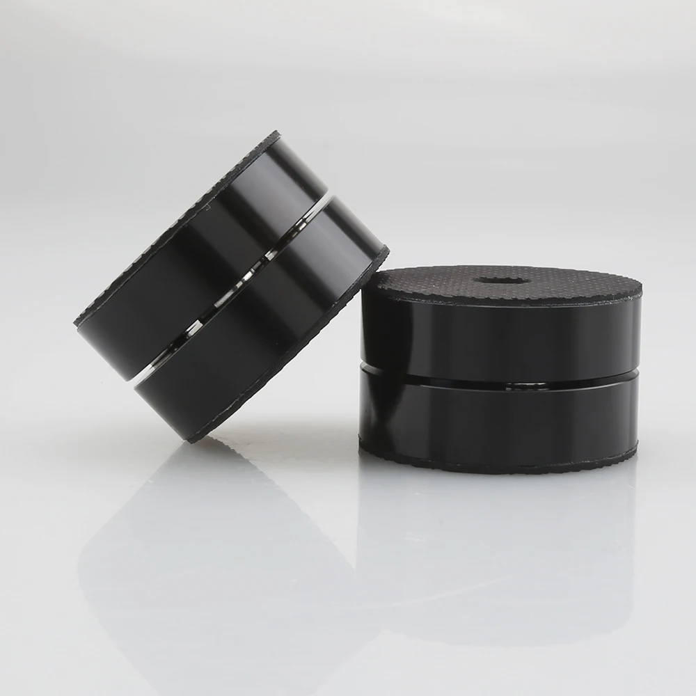 New 4Pcs HIFI Audio Speakers Amplifier Chassis beads Anti-shock Shock Absorber Foot Pad Feet Pads Vibration Absorption Stands