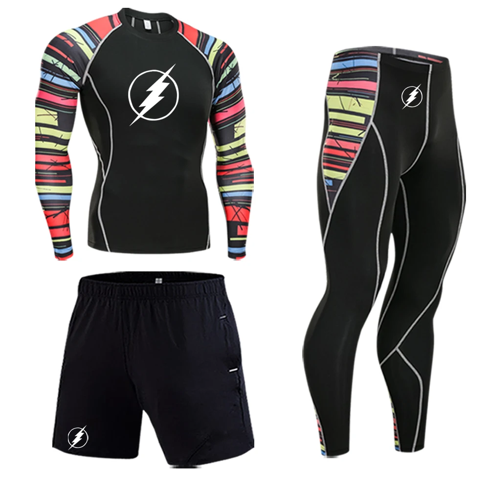 2021 new high-quality men's sportswear breathable gym suits men's sports jogging training gym fitness sportswear running clothes