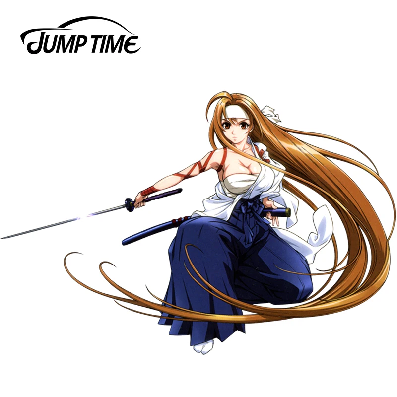 Автомобильный Стайлинг JumpTime 13 см x 8 6 суперсексуальная красота мультфильм Tenjou Tenge