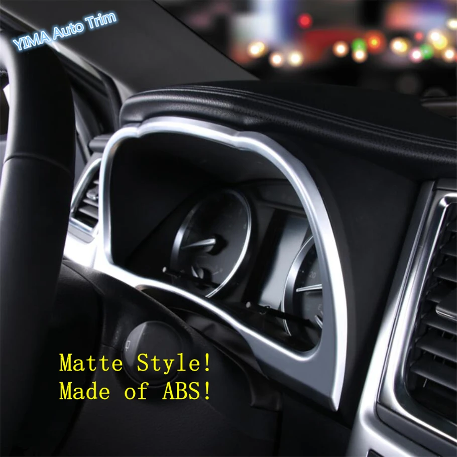 Lapetus Авто Стайлинг приборная Экран рамка крышка Накладка подходит для Toyota Highlander