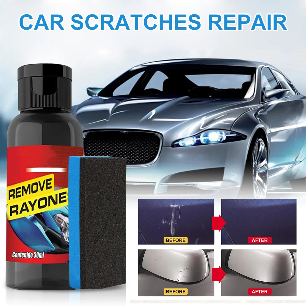 

30ML Car Scratches Repair Coating Solution Compound Repair Polishing Wax Scratch Remover Paint Cleaner Rust Remover Car Styling