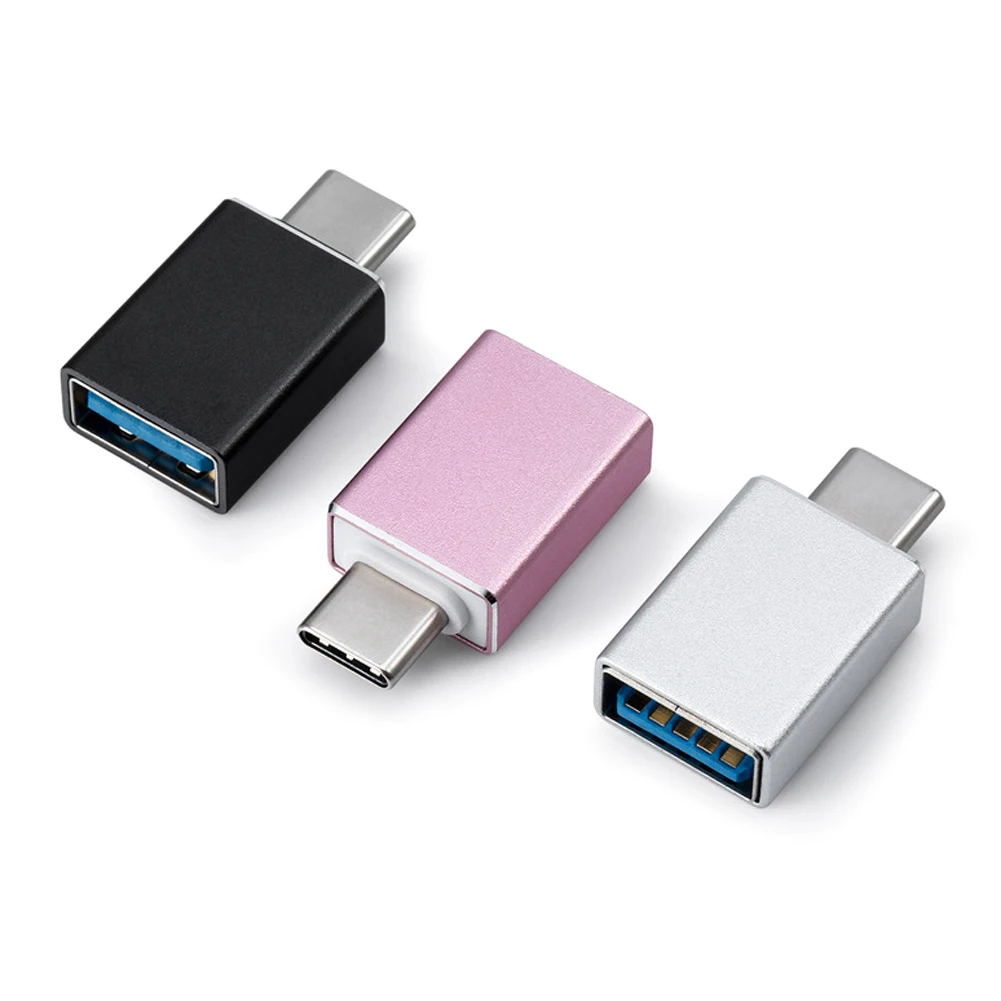 Адаптер OTG USB C для 3 0 адаптер Type Macbook Samsung S10 S9 Huawei Mate 20 P20|Кабели USB| |