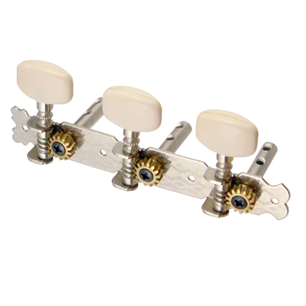 2 Chrome Acoustic Guitar Tuning Pegs Keys Tuners For Folk | Спорт и развлечения