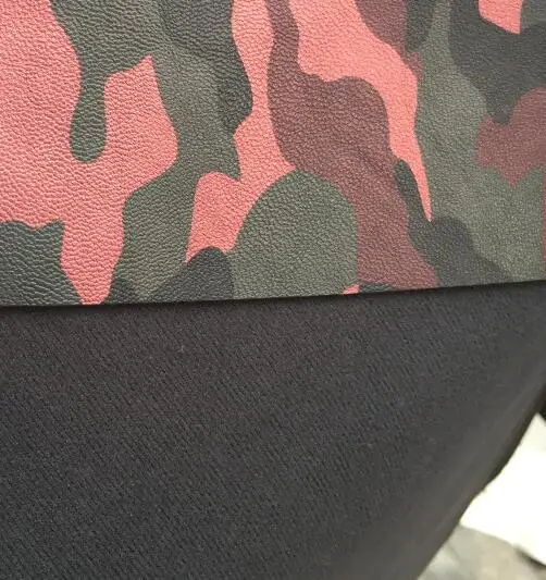 Красный камуфляж искусственная кожа ткань эластичная сила волшебный цвет лазер