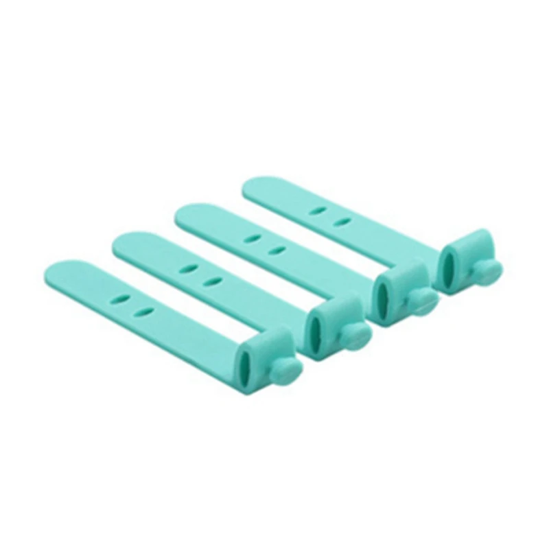 Промо акция! 4 шт. силиконовый ремешок для наушников лента хранения кабель