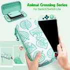 Портативная сумка для хранения для консоли Nintendo Switch, аксессуары для перекрещивания животных, Дорожный Чехол с 8 отделениями для карт