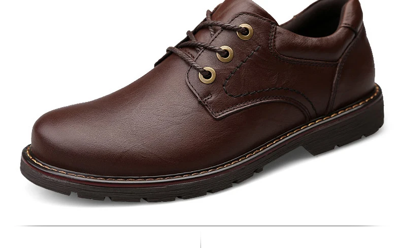 Низкая Dr Martens Мужская первый слой натуральная кожаная мужская обувь высокого качества Martins лифт обувь Рабочая безопасность плюс Размер 47