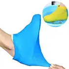 Многоразовый силиконовый чехол для обуви унисекс, водонепроницаемый чехол для ног, для дождливого дня, толстая нескользящая износостойкая подошва, защита для обуви