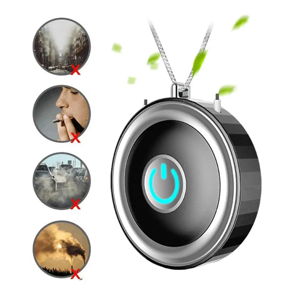 Портативный переносной usb очиститель воздуха персональный мини освежитель с