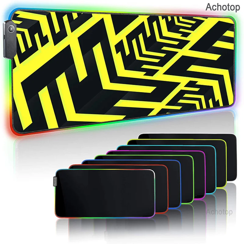 

Art Anime ROG ASUS LED Illumination Mouse Pad RGB Computer Mice Mat Esport Large pad Desk Laptop Notebook Gaming Mouse Carpet