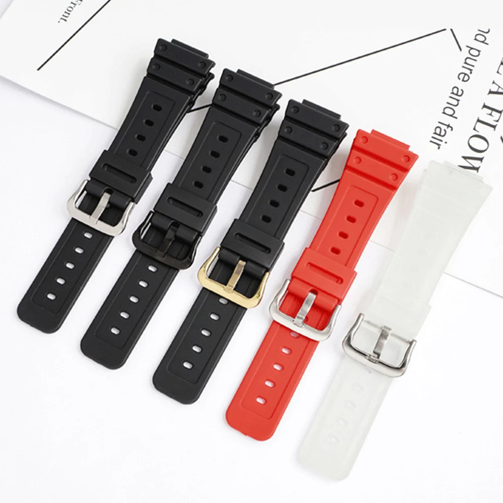 Смола ремешок для наручных часов объектива с оптическими зумом Casio G SHOCK GA 2100 2110 Quick