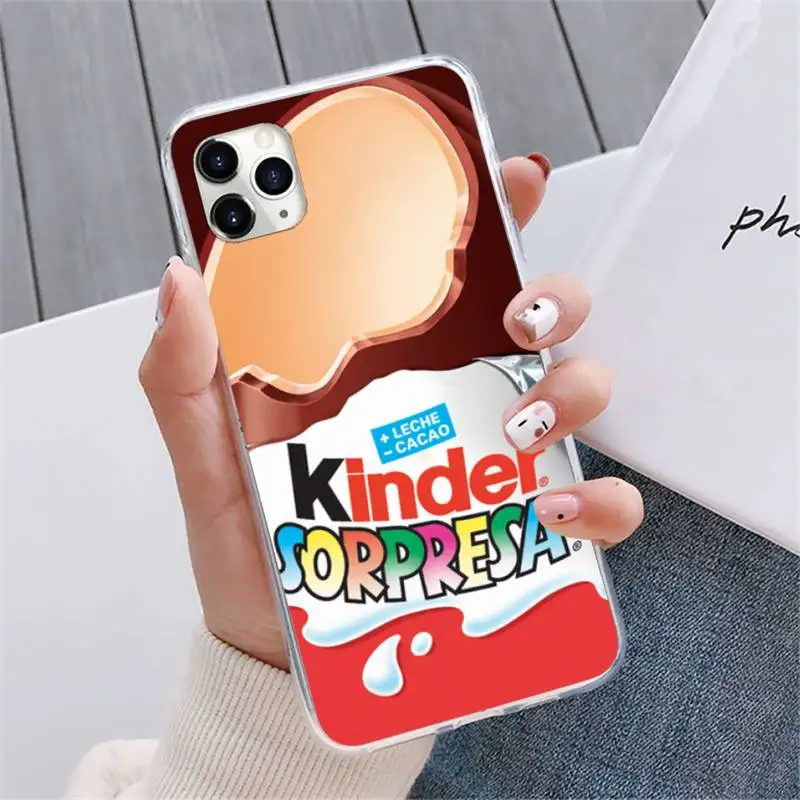 

Kinder Surprise Egg Phone Case For iphone 12 5 5s 5c se 6 6s 7 8 plus x xs xr 11 pro max mini