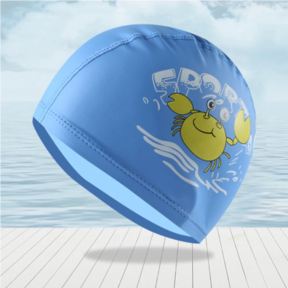 Детская шапочка для плавания с героями мультфильмов девочек и мальчиков