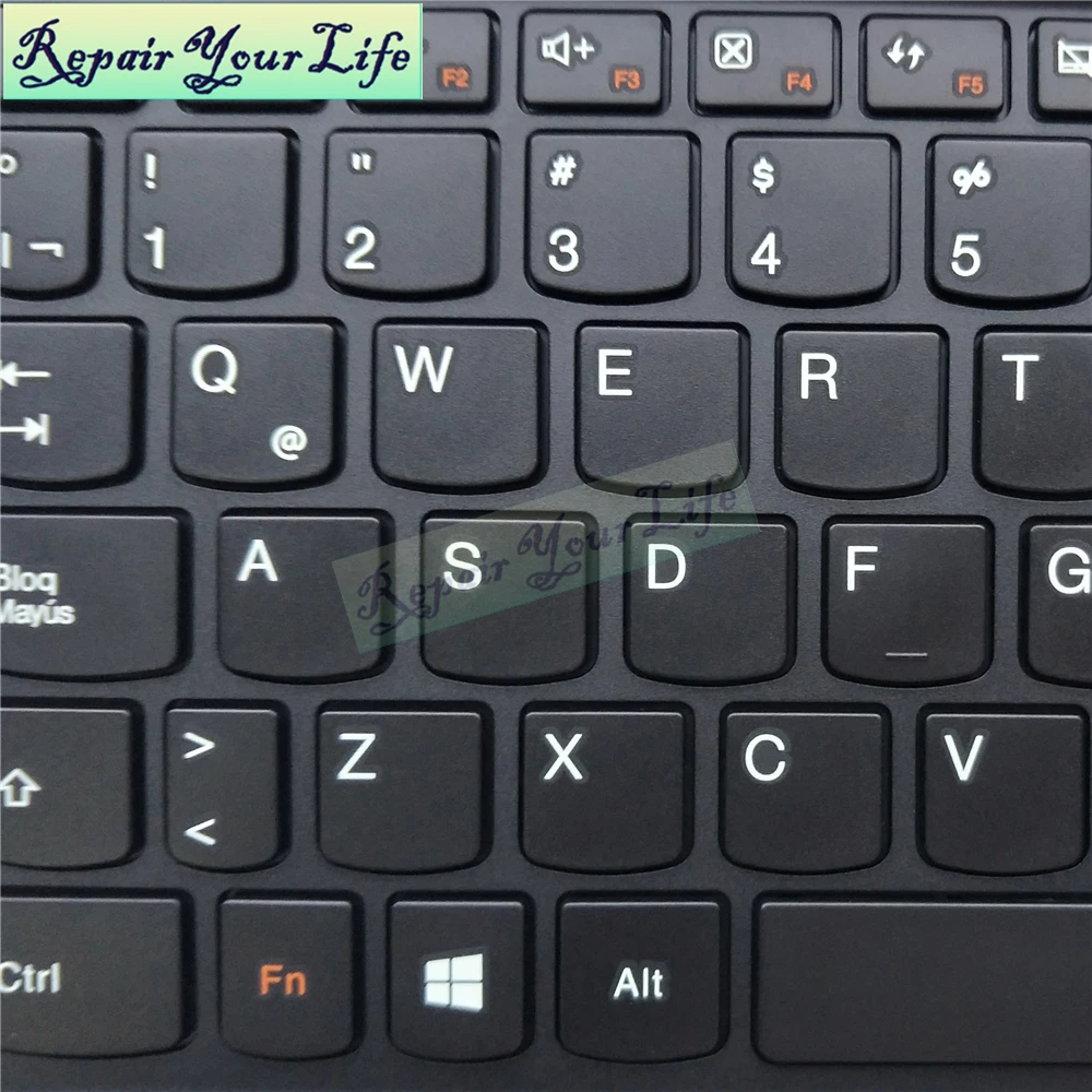 Латинская Клавиатура для ноутбука Lenovo YOGA 11S S210 FLEX 10 LA SP Испанский черный с рамкой