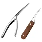 2 шт., кожуры для креветок из нержавеющей стали