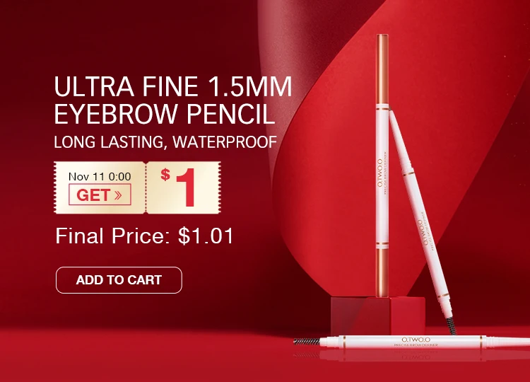O.TWO.O Liquid Eye Liner Waterproof Ultra Fine Brush Head Long Lasting Quick Dry Natural Eyeliner Cosmetics