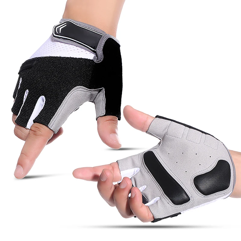 

1 Pair Gloves Half Finger Breathable Shockproof for Cycling Climbing Outdoor XR-Hot