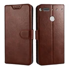 Бизнес кожаный чехол для Essential Phone PH-1 крышка чехол-книжка для телефона чехол-бумажник Экран протектор книга